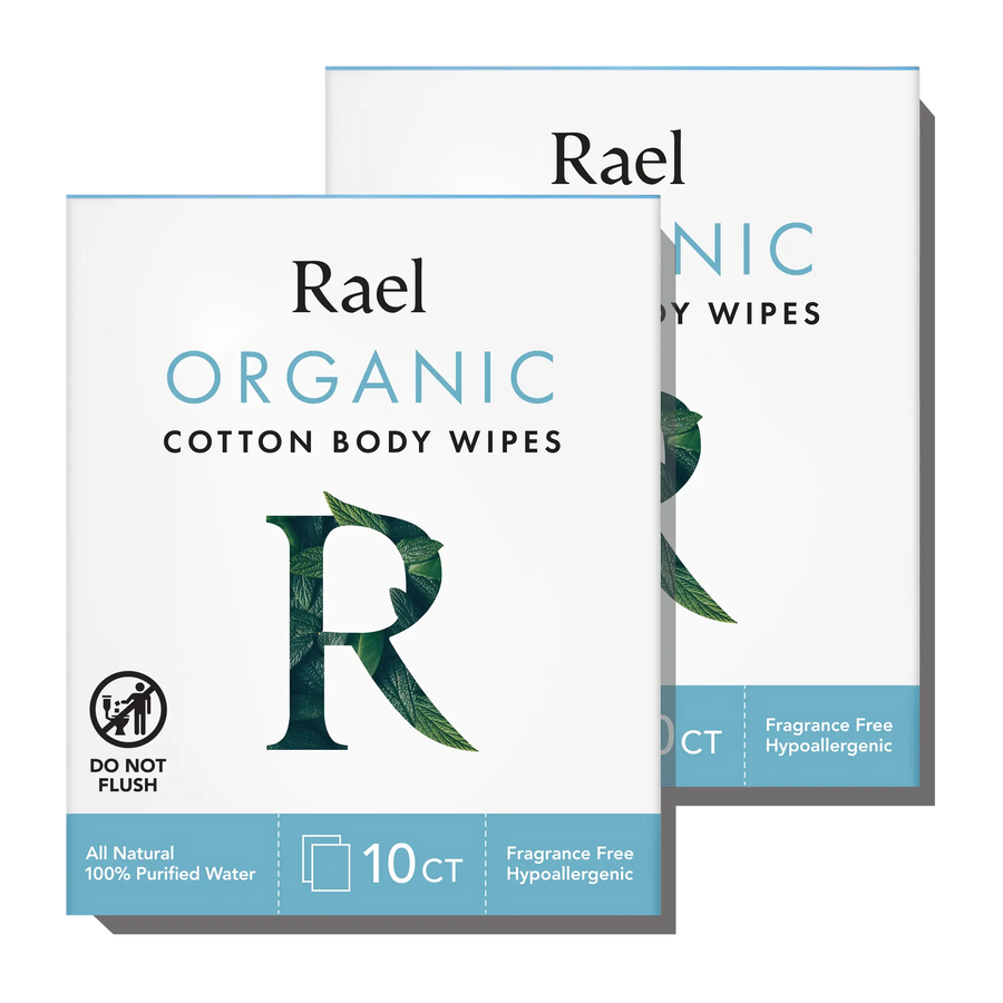 Organic Cotton Body Wipes - 2 Pack | G3043WGY