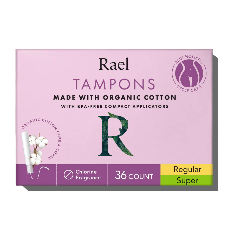 Compact Tampons Made With Organic Cotton Value Pack | G3084X7M