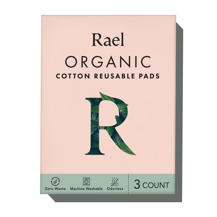 Organic Cotton Reusable Menstrual Pads - 3 Count | G30381HJ